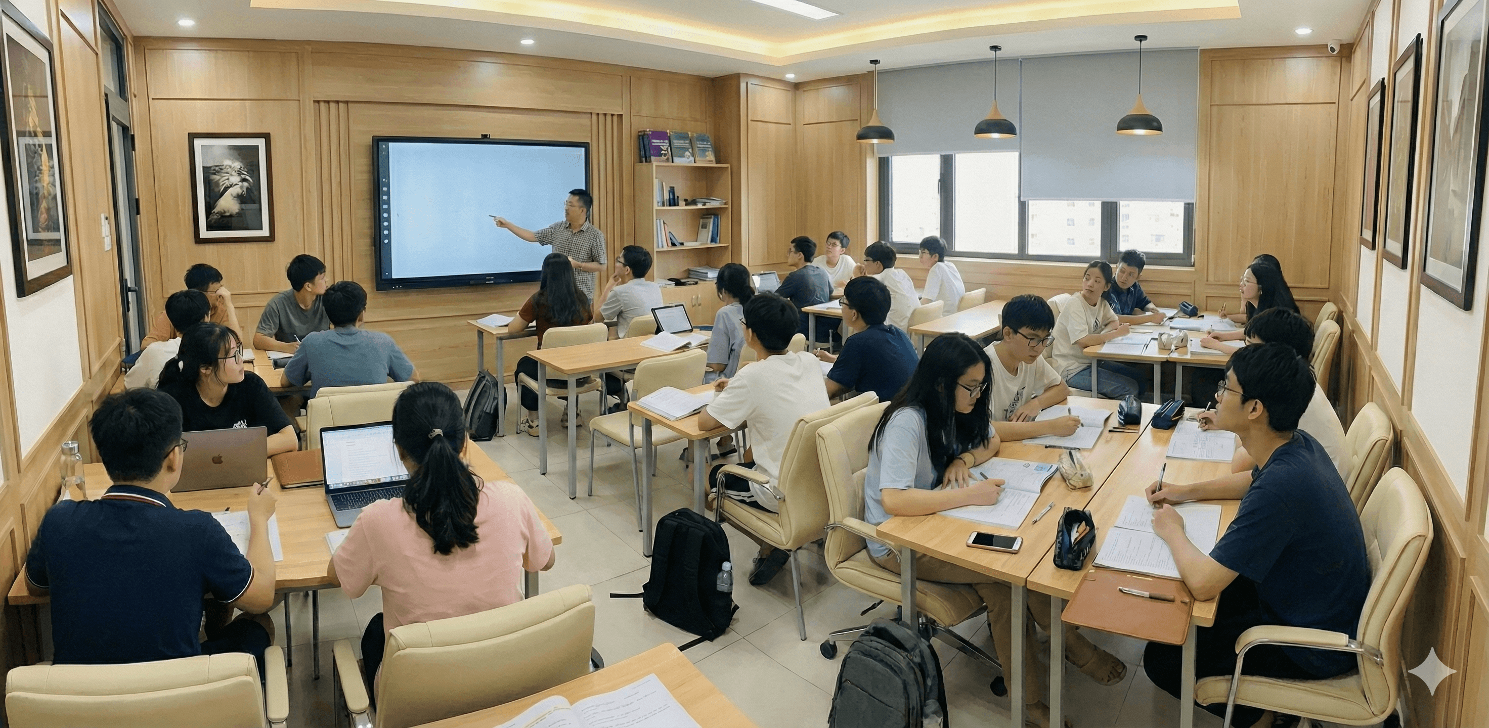 Học sinh học tập cùng AlgoCore